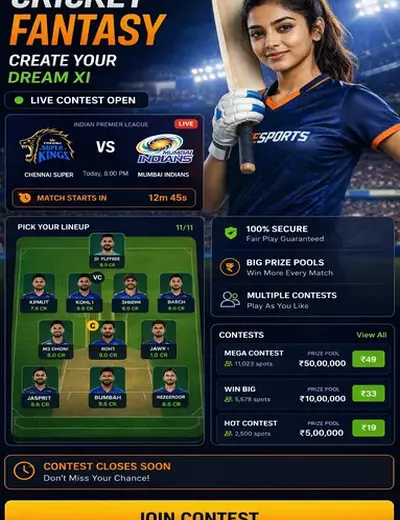 Babaapkdown (babaapkdown) fantasy cricket & matchday visual 3